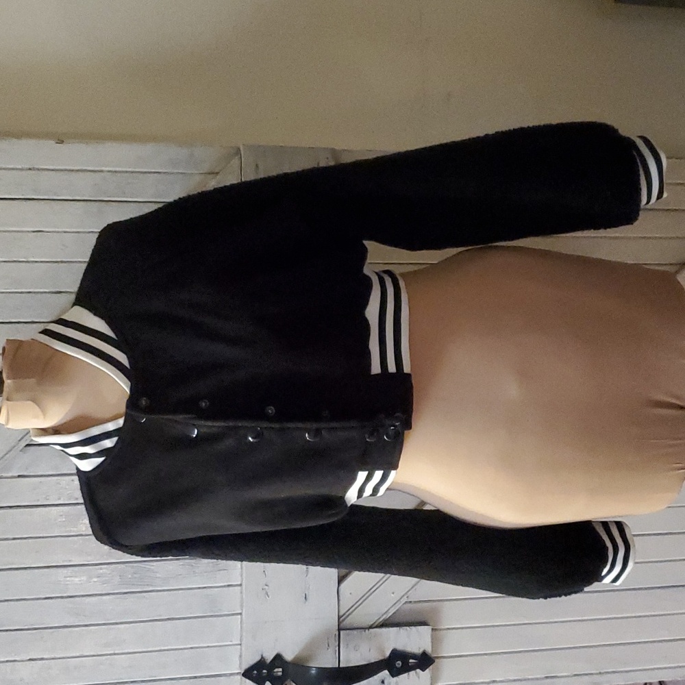 Cropped Varsity Jacket